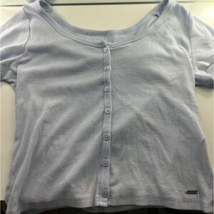 Hollister baby blue Tee
